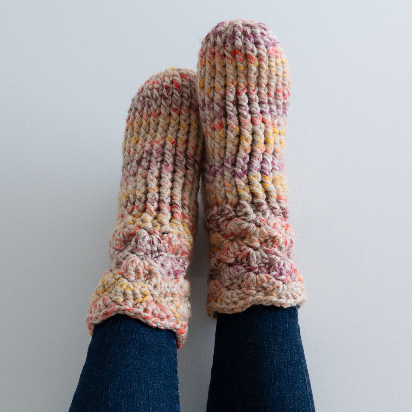 Cozy Crochet Slipper Socks