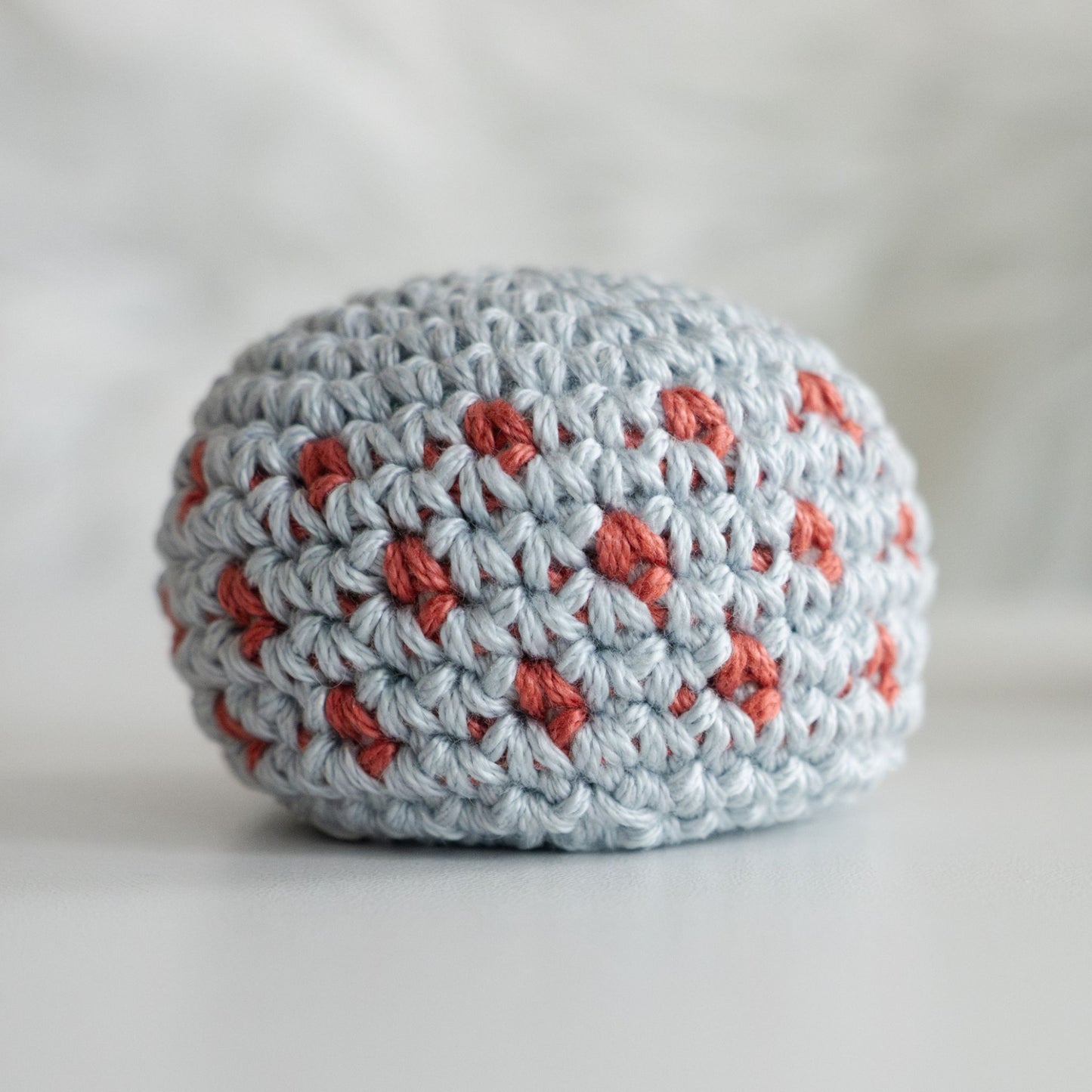 Polka Dot Crochet Hacky Sack
