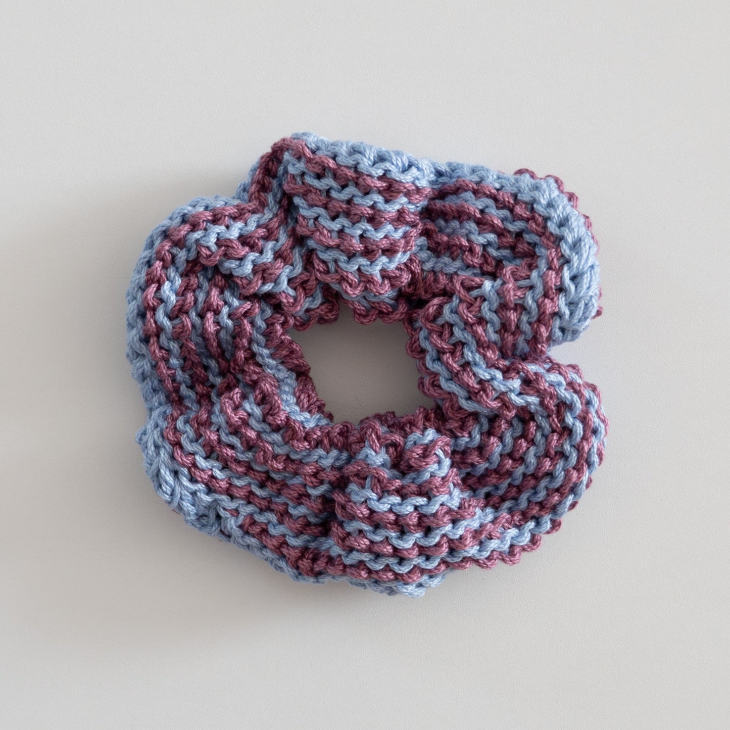 Easy Tunisian Crochet Hair Scrunchies