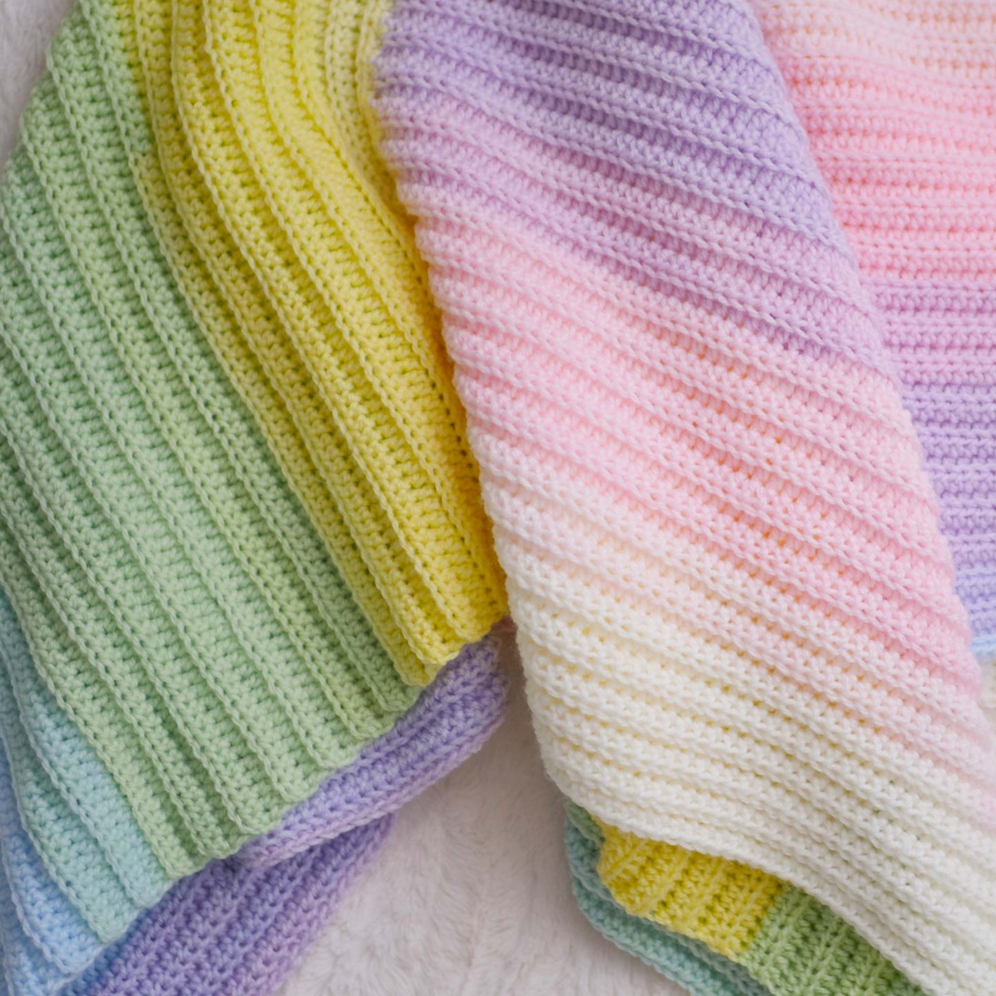 Easy Crochet Baby Blanket PDF