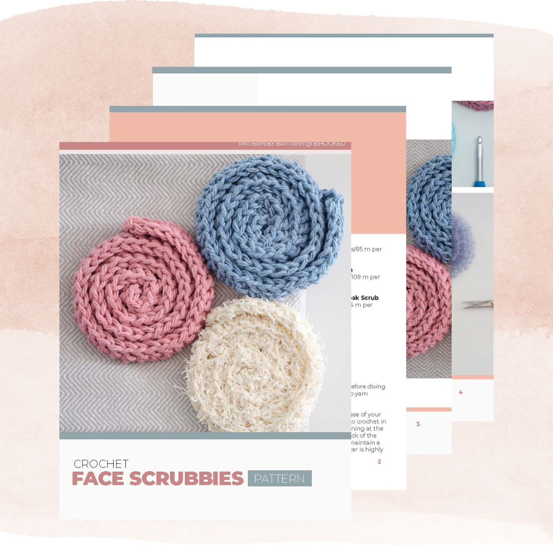 Crochet Face Scrubbies PDF