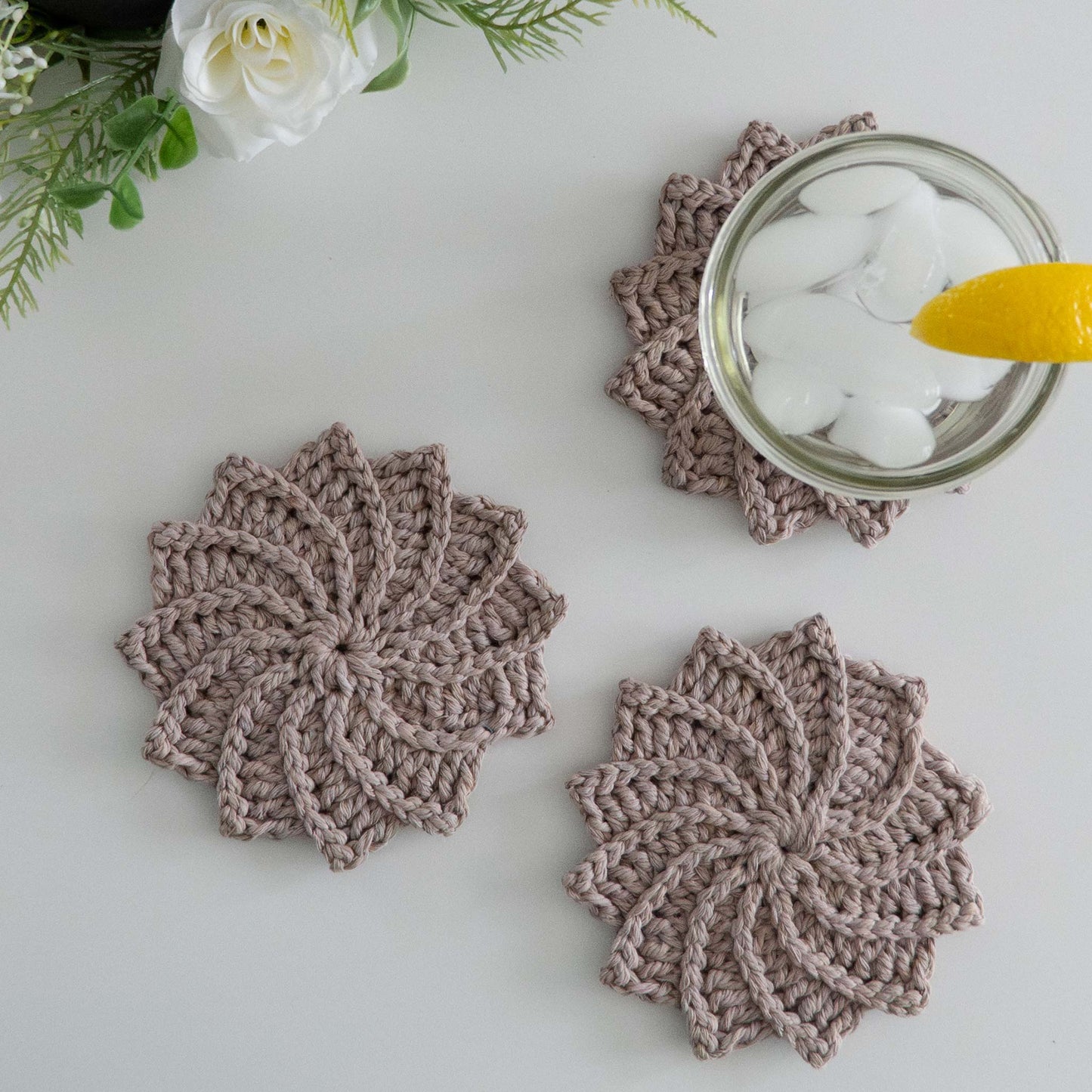 The Perfect Crochet Coasters