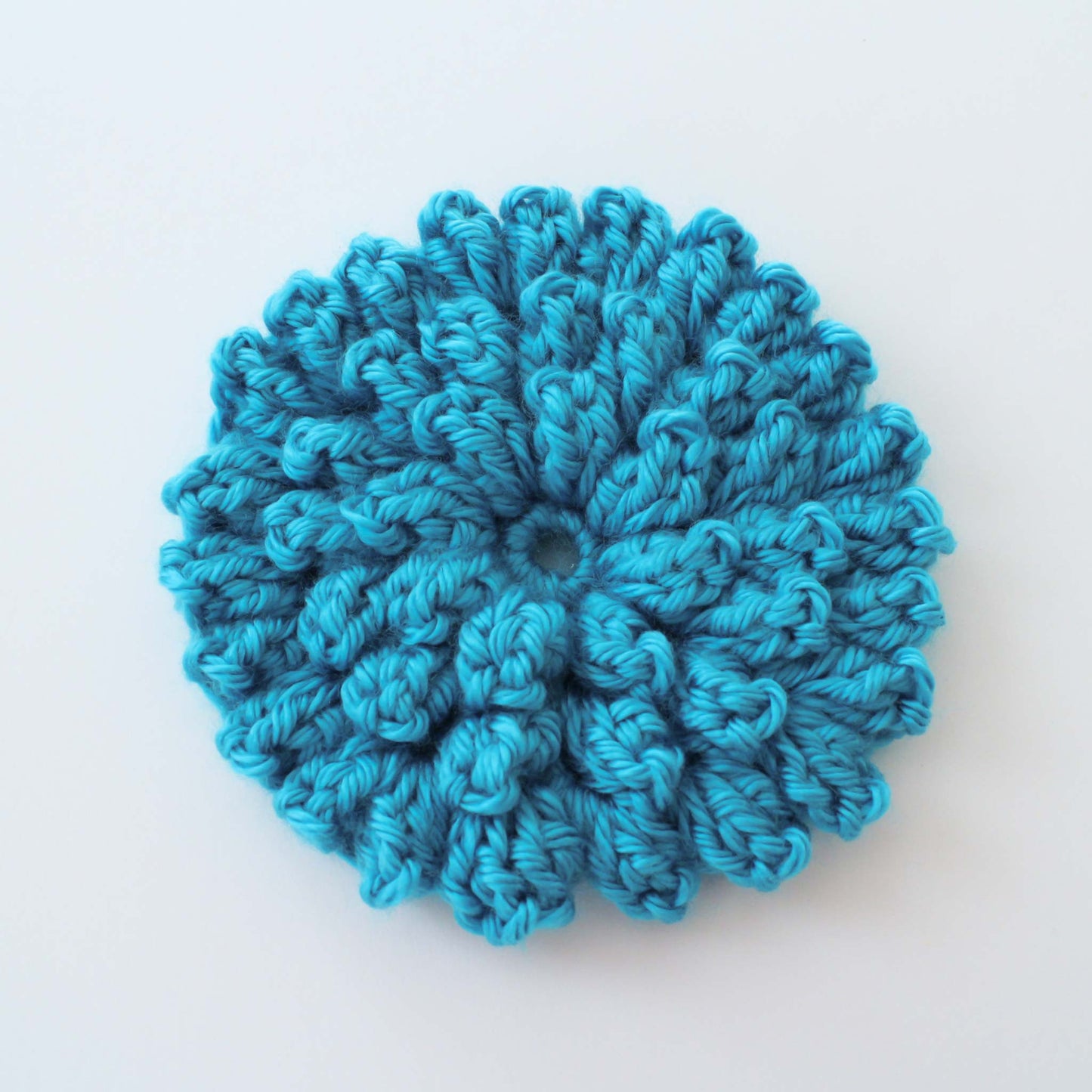 Popcorn Stitch Crochet Flower PDF