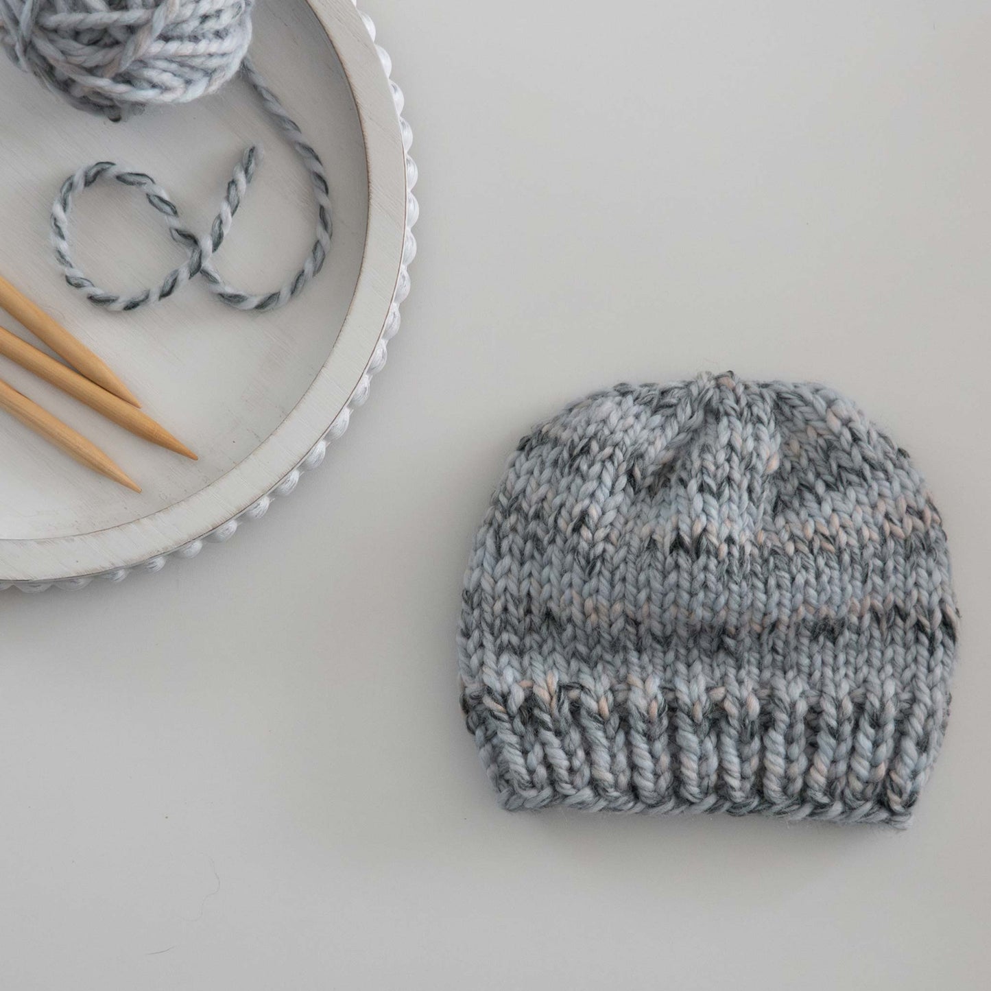 Really Easy Knit Baby Hat