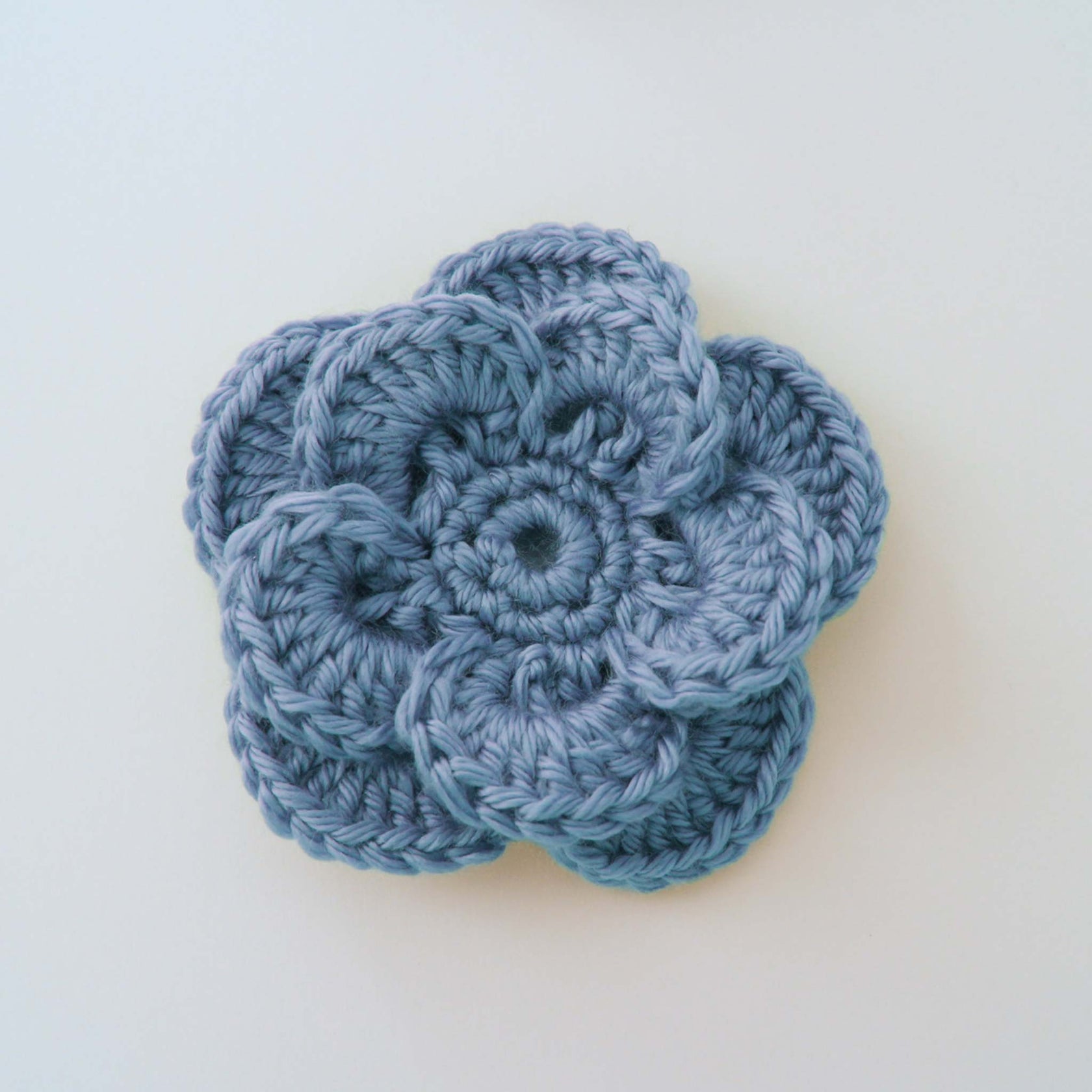 Wagon Wheel Crochet Flower B.Hooked