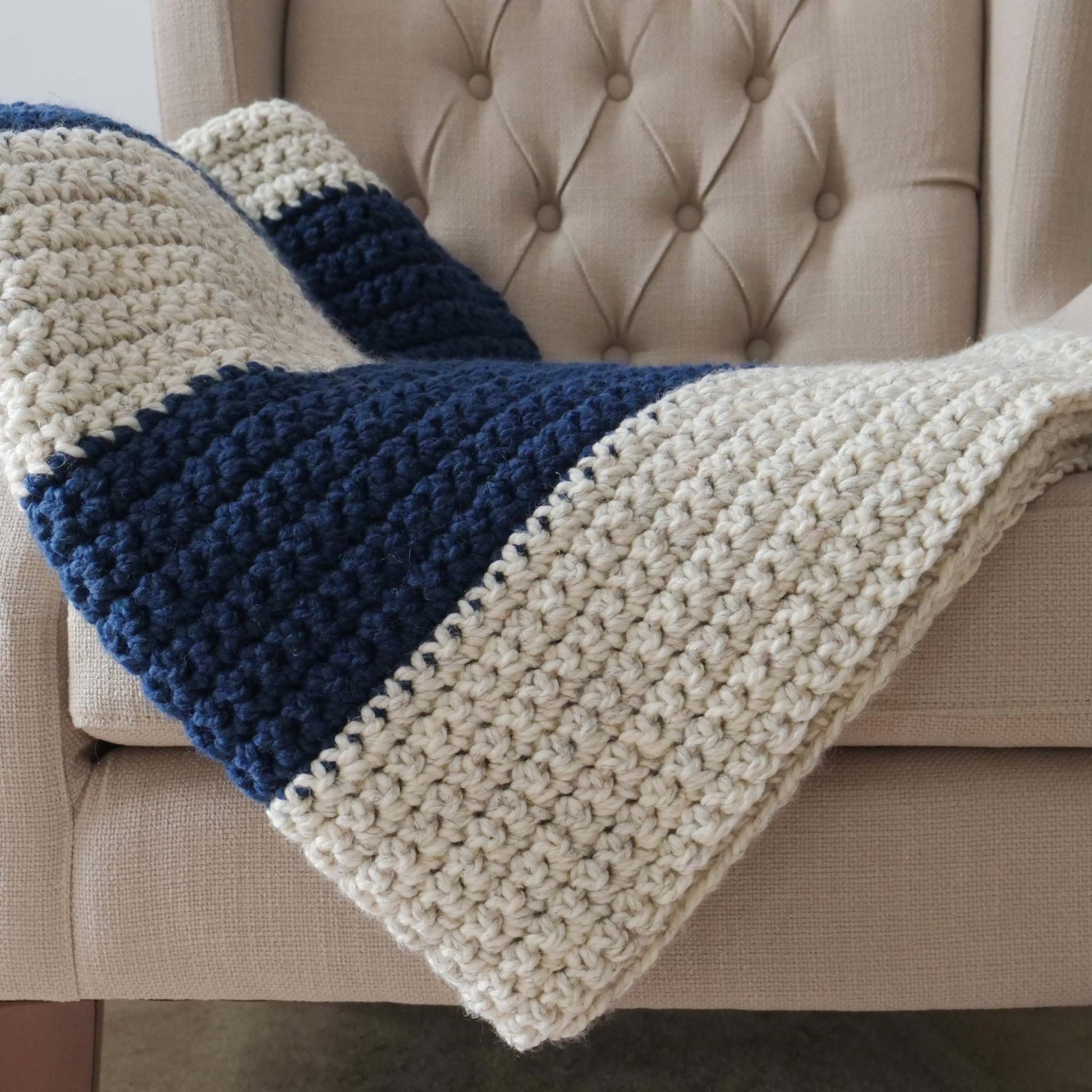 Beginner Crochet Blanket PDF – B.Hooked