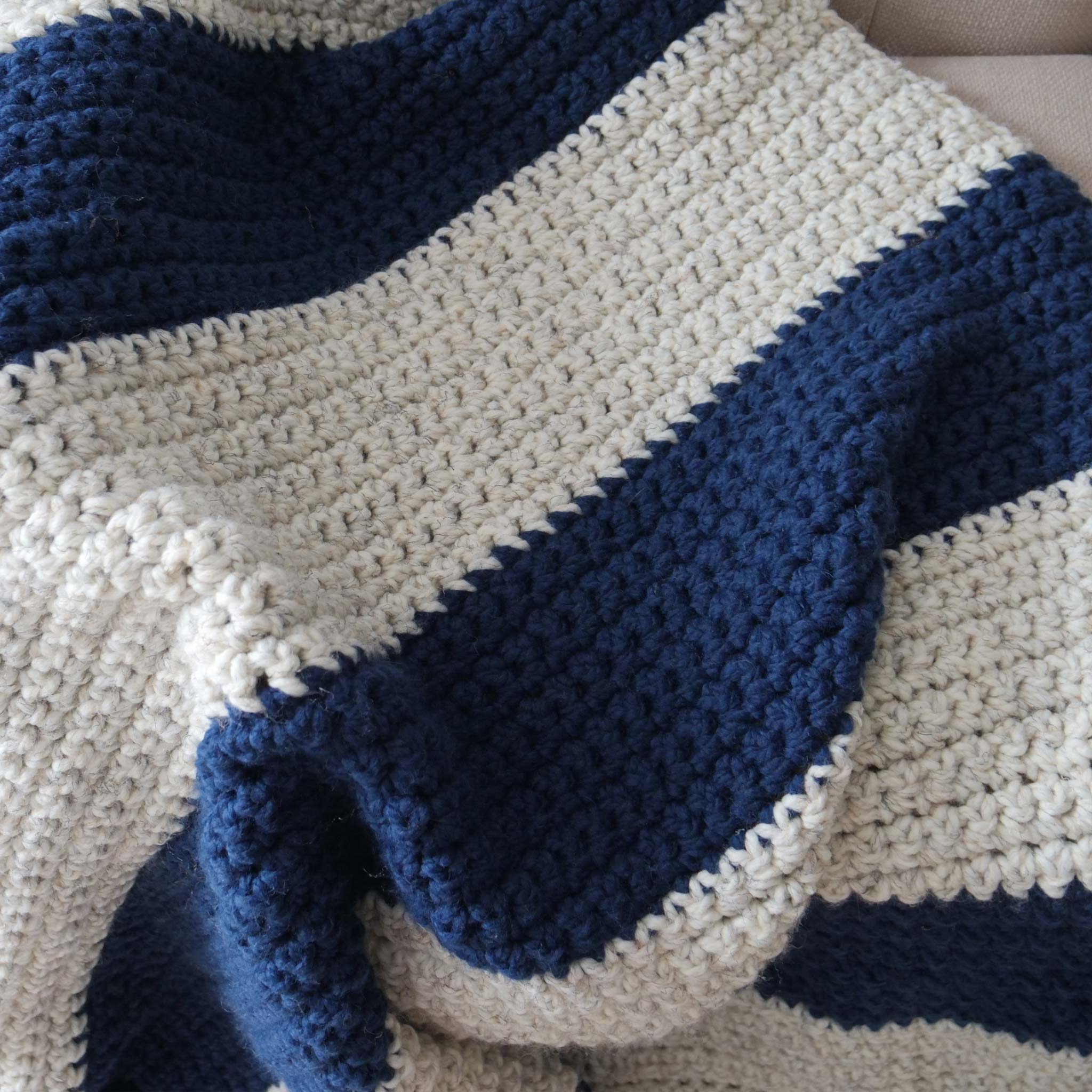 Beginner Crochet Blanket PDF B.Hooked