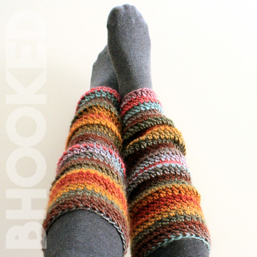 Beginner Crochet Leg Warmers PDF