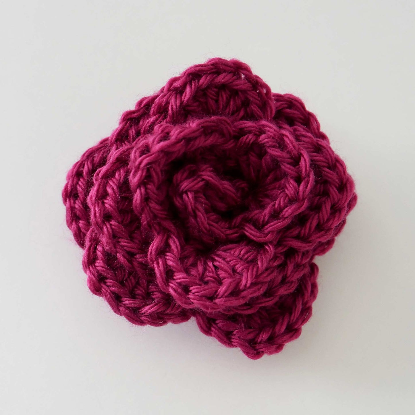 Beginner Crochet Rose PDF