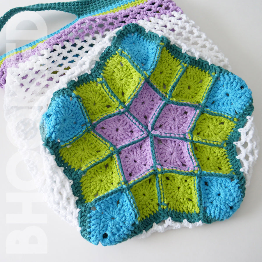 Blooming Crochet Market Bag PDF
