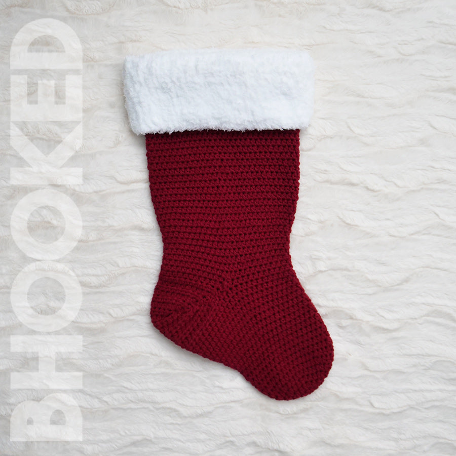 Classic Crochet Christmas Stocking PDF