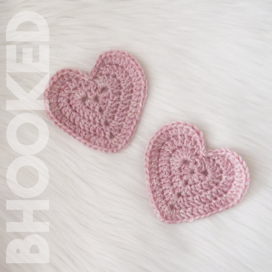 Crochet Heart Patch PDF