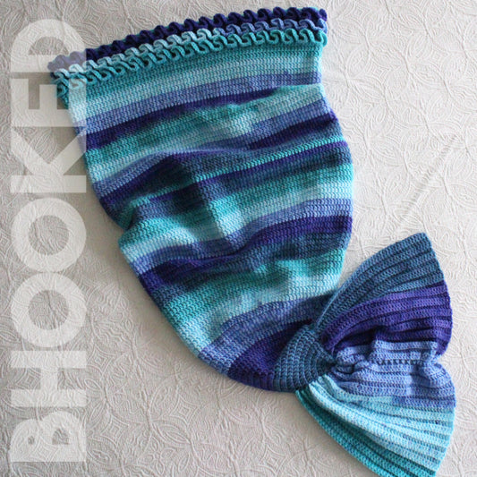 Crochet Mermaid Tail Cocoon PDF