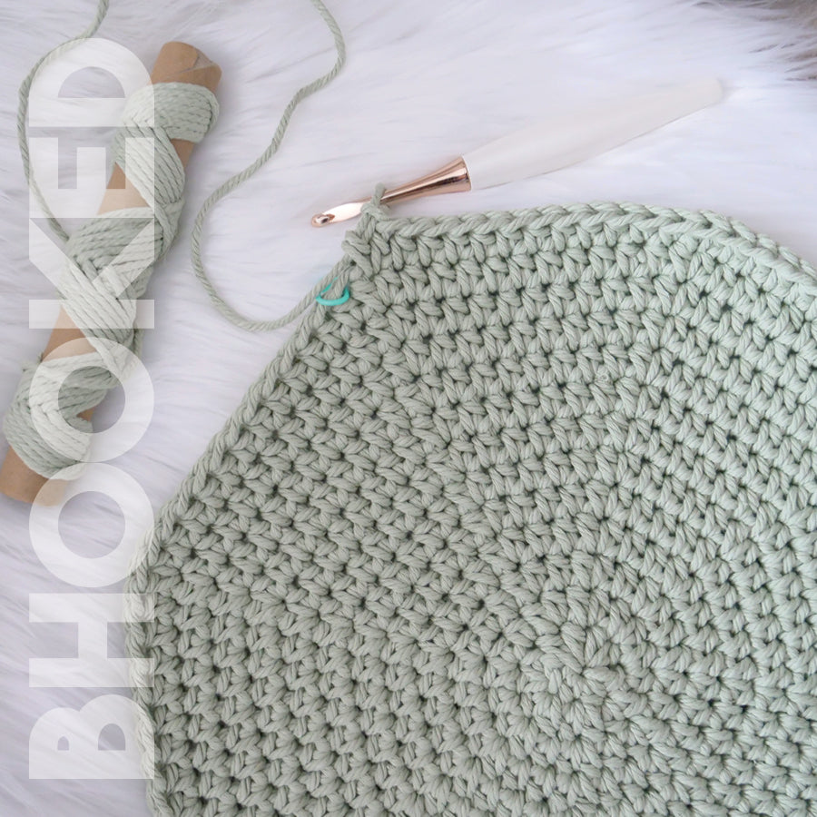 Simple Round Crochet Placemats PDF