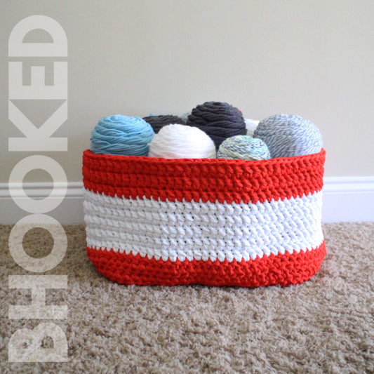 Large Crochet Basket PDF