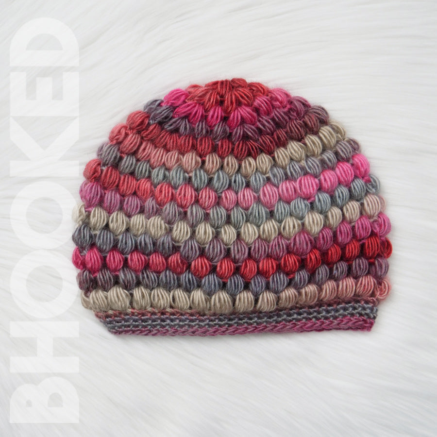 Puff Stitch Crochet Hat