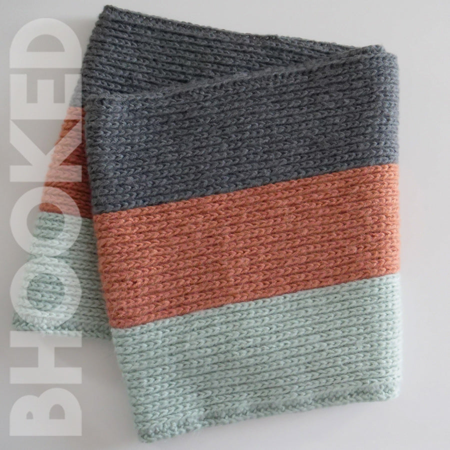 Simple Crochet Snood Scarf PDF