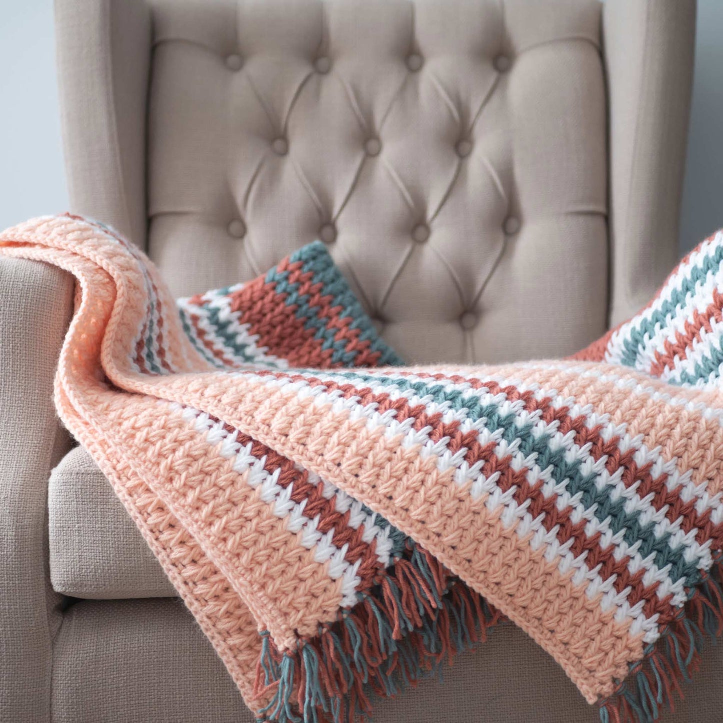 Stash Buster Crochet Blanket PDF