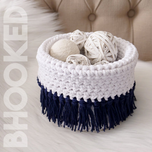 Sturdy Crochet Basket PDF